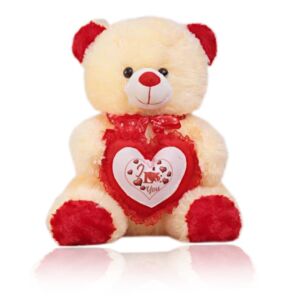 add a teddy bear to her birthday gift hamper