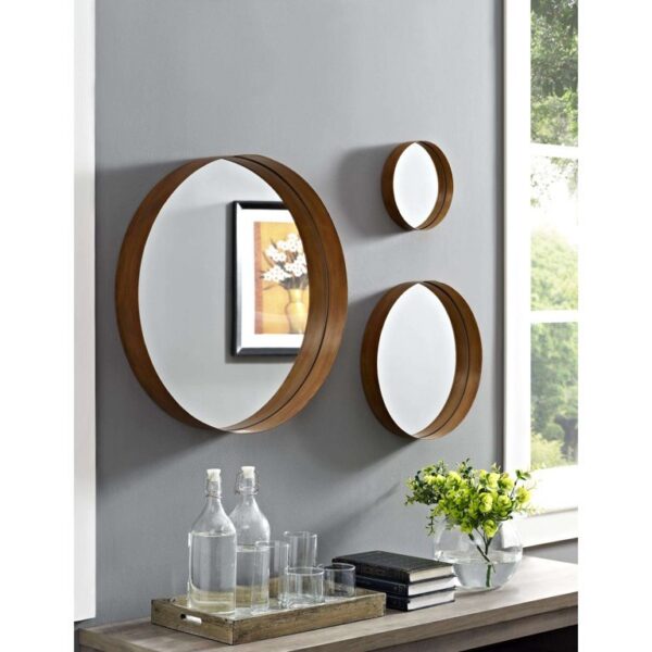 Modern Round Wall Mirrors Gift for Her - Image 2