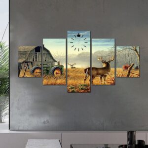 Rustic Wilderness 5 Panel Wall Art