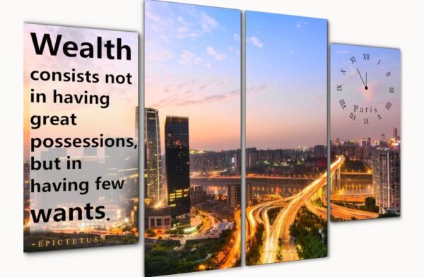 City Canvas Frame Wall Art - Image 6