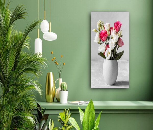 Flower Pot Single Frame Wall Art