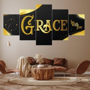 Grace Be With you Wall panels