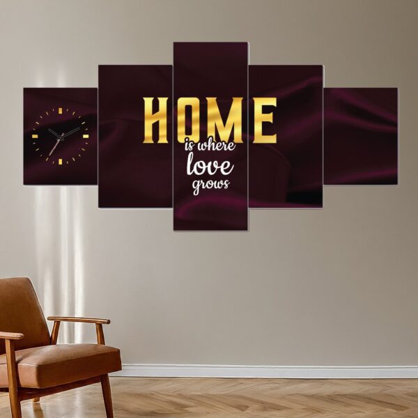 Where love grow canvas wall Art - Image 4