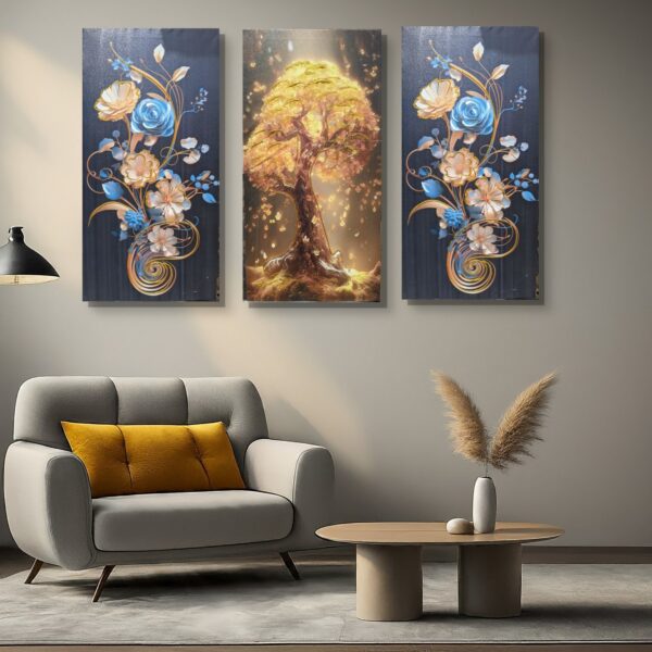 Beautiful Flowers: Canvas Wall Art - Image 4