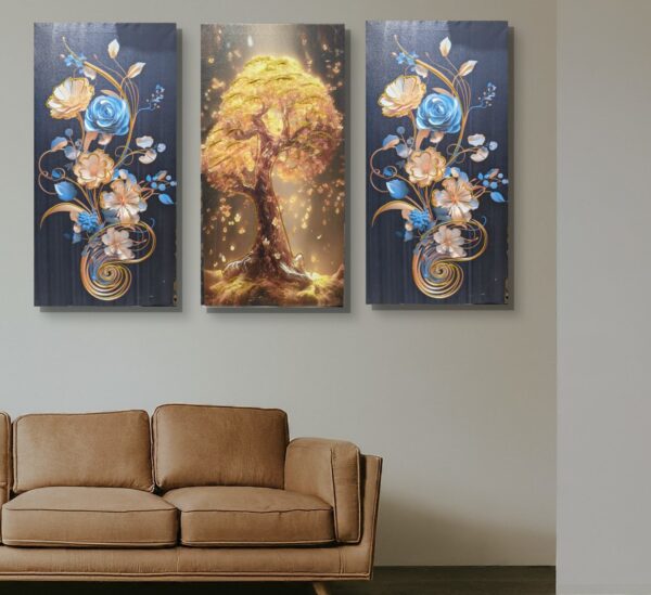 Beautiful Flowers: Canvas Wall Art - Image 2