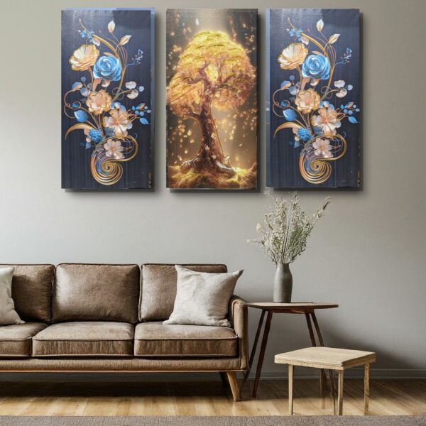 Beautiful Flowers: Canvas Wall Art - Image 3
