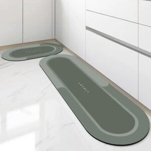 Round Edge Diatom Kitchen Mat
