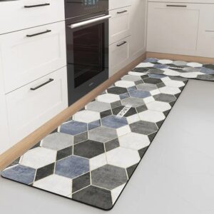 2 Set Washable Kitchen Carpet