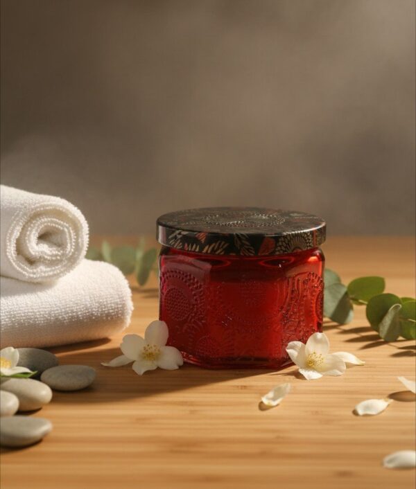 Subtle Glow Luxury Aromatherapy Jar Candle - Image 4