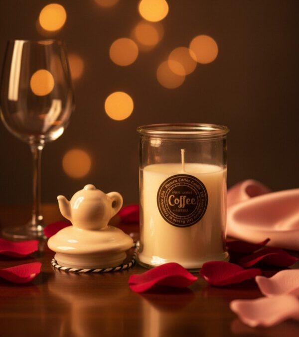 Spa Candle – Long-Lasting Coffee Fragrance Gift for Home - Image 3