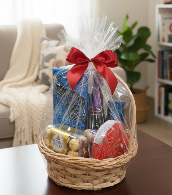 Deluxe Celebration Gift Hamper | Premium Chocolates, Sparkling Wine & Unique Gifts