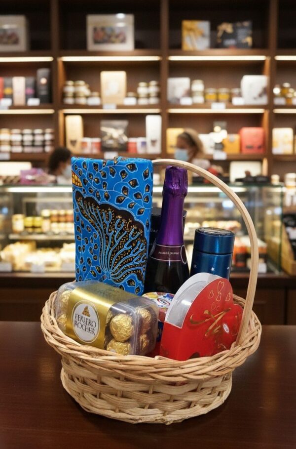 Deluxe Celebration Gift Hamper | Premium Chocolates, Sparkling Wine & Unique Gifts - Image 4
