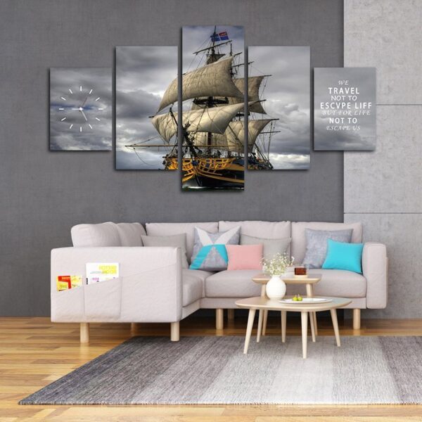 5 Panel Large Canvas Art - Image 2