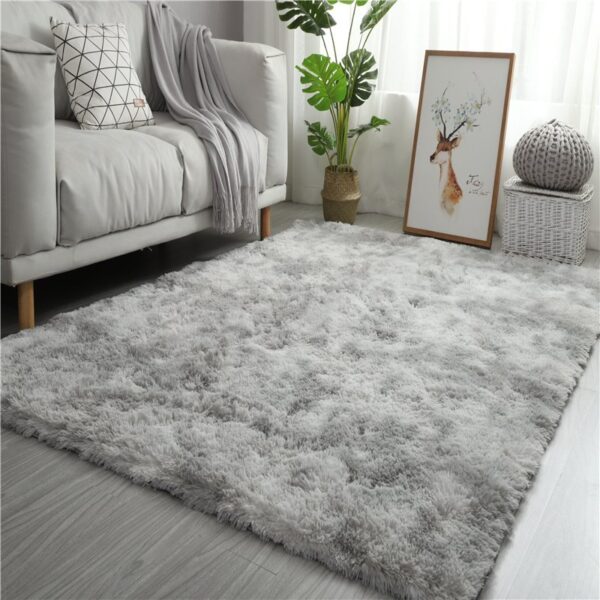 Ash Shaggy Area Carpet - Image 2