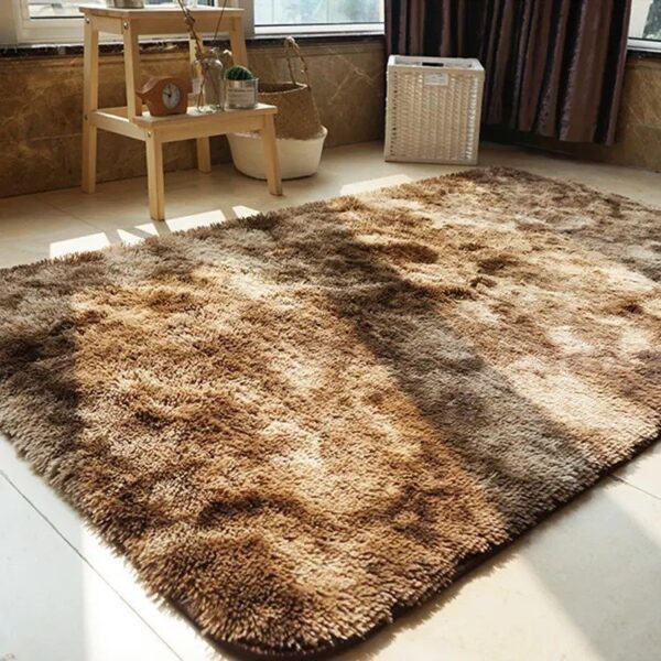Brown Cheetah Fluffy Hotel Carpet - Image 2