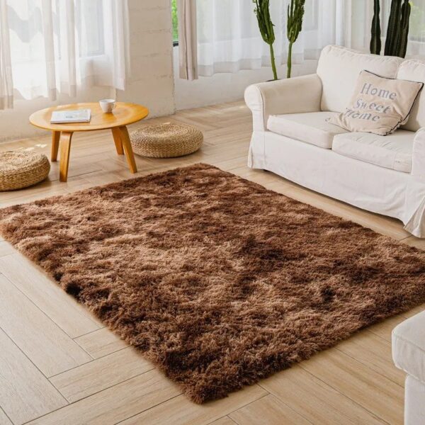 Brown Cheetah Fluffy Hotel Carpet - Image 7