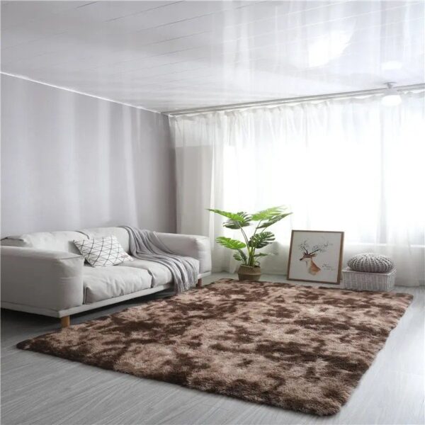 Brown Cheetah Fluffy Hotel Carpet - Image 4