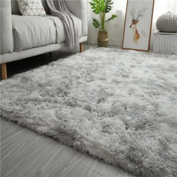Ash Shaggy Area Carpet - Image 7