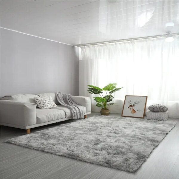 Ash Shaggy Area Carpet - Image 4
