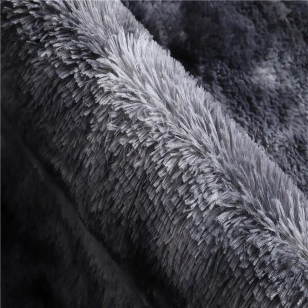 Black PV Velvet Floor Carpet - Image 5