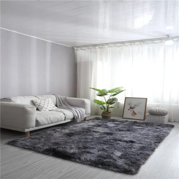 Black PV Velvet Floor Carpet - Image 6