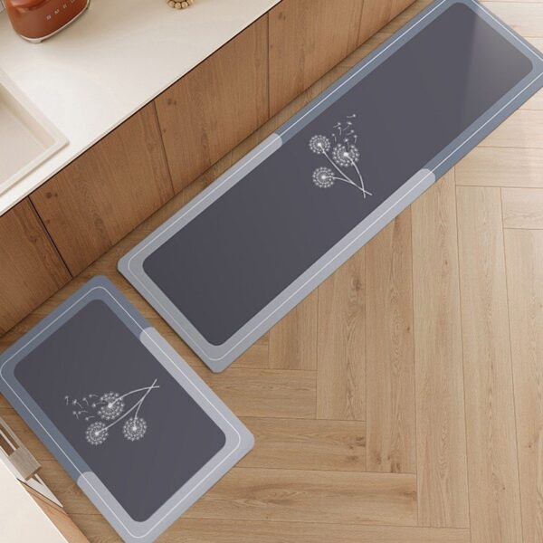 2 Piece Print Kitchen Carpet