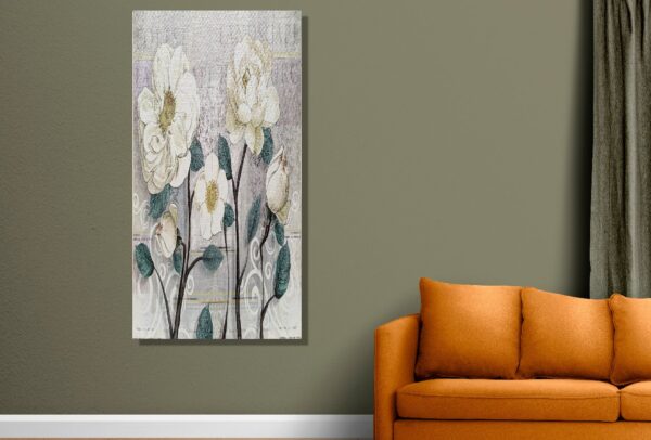 Beautiful Stem Flower Wall Decoration