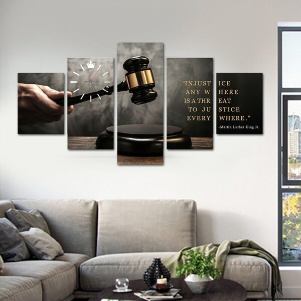 Justice canvas wall art in HD multi Panel Canvas frames - Image 5