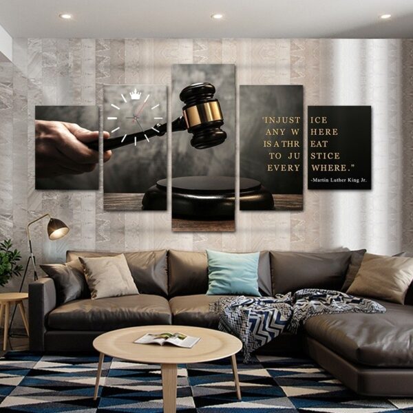 Justice canvas wall art in HD multi Panel Canvas frames
