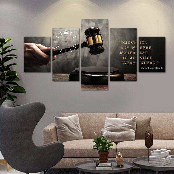 Justice canvas wall art in HD multi Panel Canvas frames - Image 3