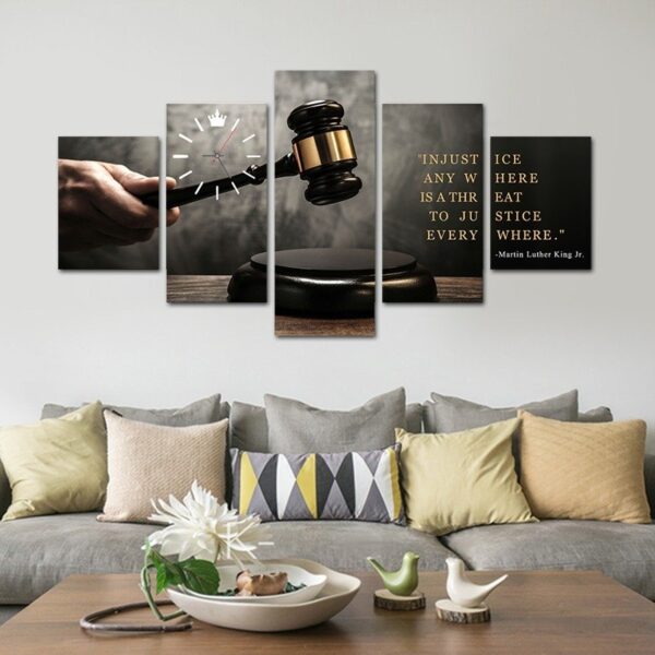 Justice canvas wall art in HD multi Panel Canvas frames - Image 4