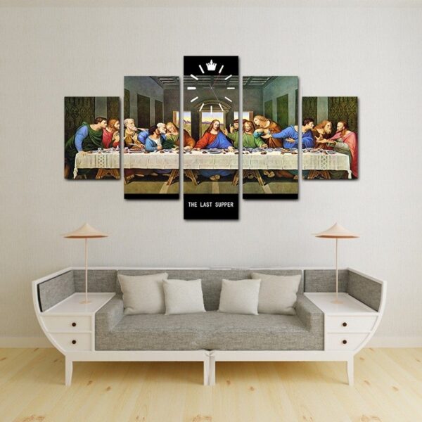 The last supper wall art in HD Split Canvas frames - Image 7
