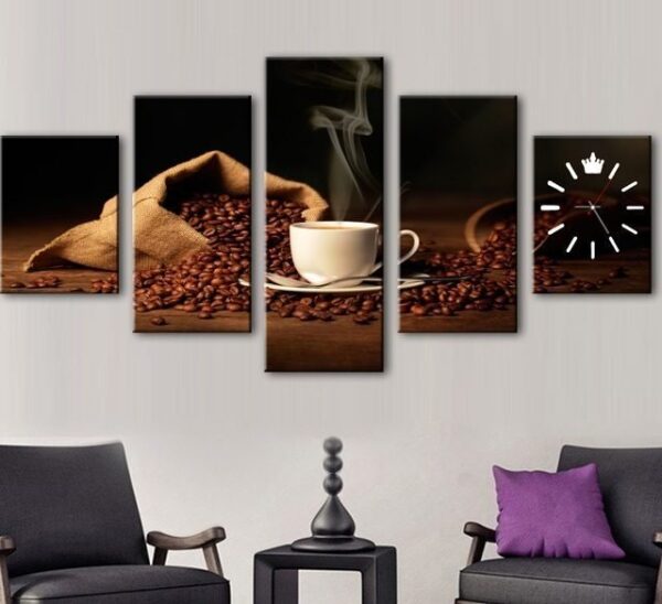 Coffee Canvas  wall art | split wooden frames - Image 3