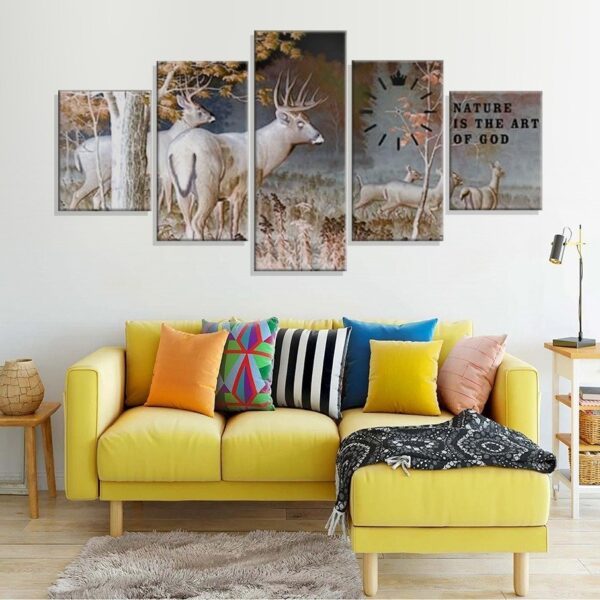 Multi Panel Canvas Art of God wall art - Image 4