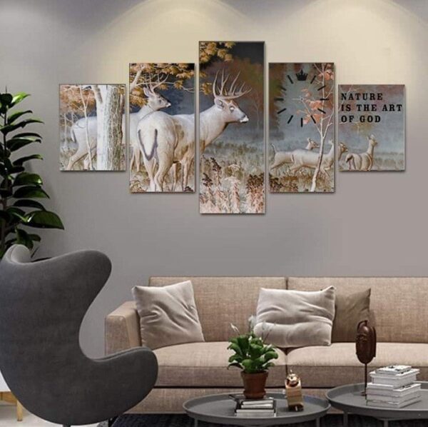 Multi Panel Canvas Art of God wall art - Image 5