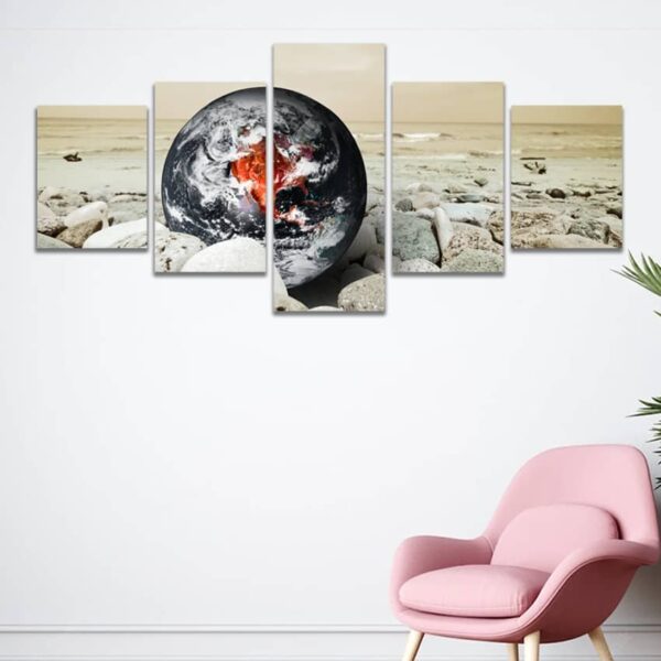 Desert Moonscape Wall Art