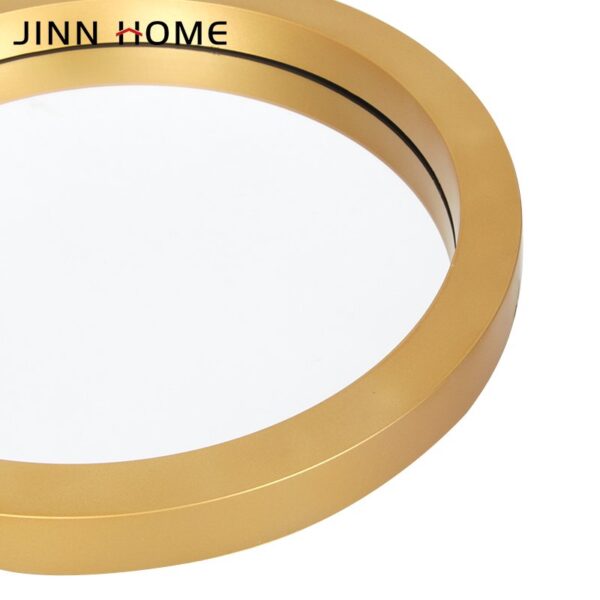 Reflections Trio: Stylish Plastic Framed Wall Mirrors for Home Decor - Image 5