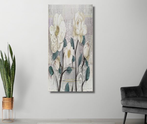 Beautiful Stem Flower Wall Decoration - Image 2