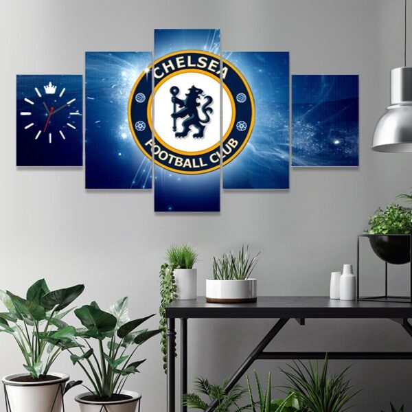 Chelsea wall art in HD canvas wooden frames