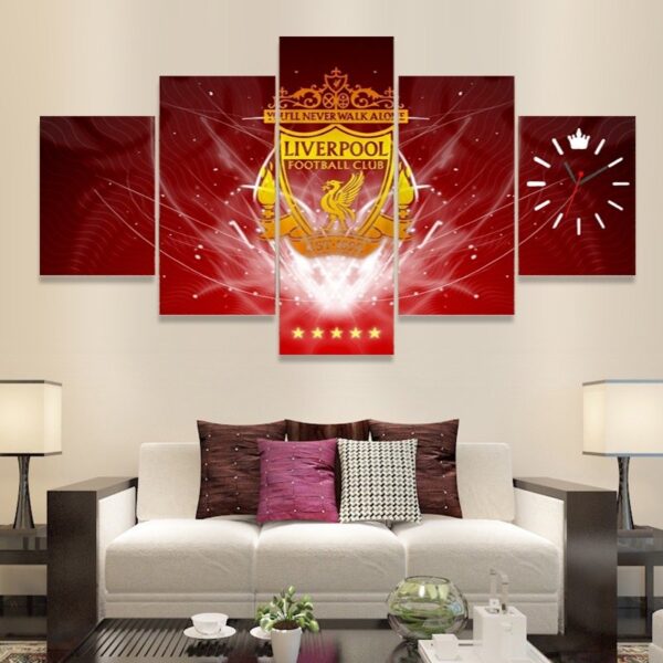 Liverpool wall art in HD split canvas